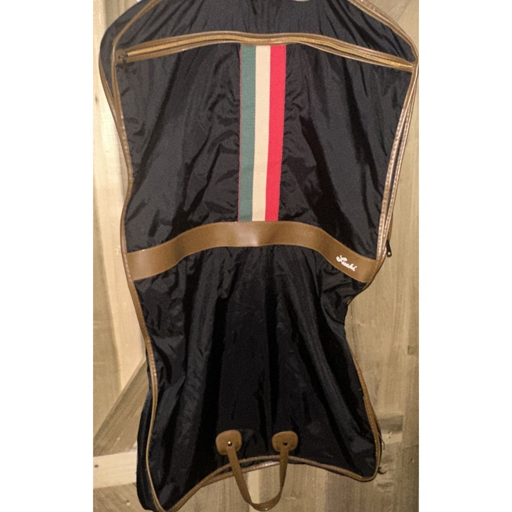 Vintage Luchi Garment Bag Folding Zip Up